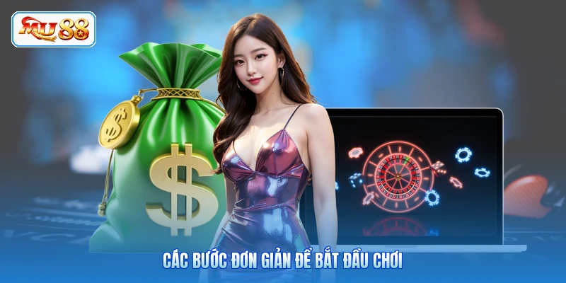Live Casino MU88 - Sảnh Cược Trực Tiếp Đẳng Cấp Các bước đơn giản để bắt đầu chơi