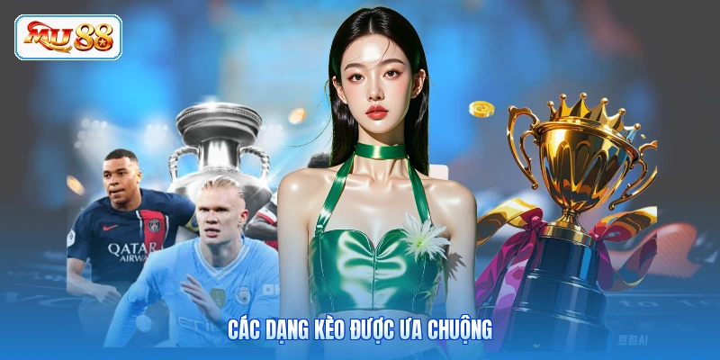 Kèo Châu Á - Bí Quyết Thắng Lớn Tại Nhà Cái MU88 Các dạng kèo được ưa chuộng