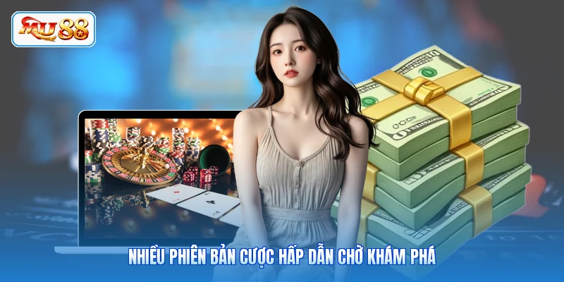Baccarat Online MU88 - Trải Nghiệm Cược Đỉnh Cao Nhiều phiên bản cược hấp dẫn chờ khám phá